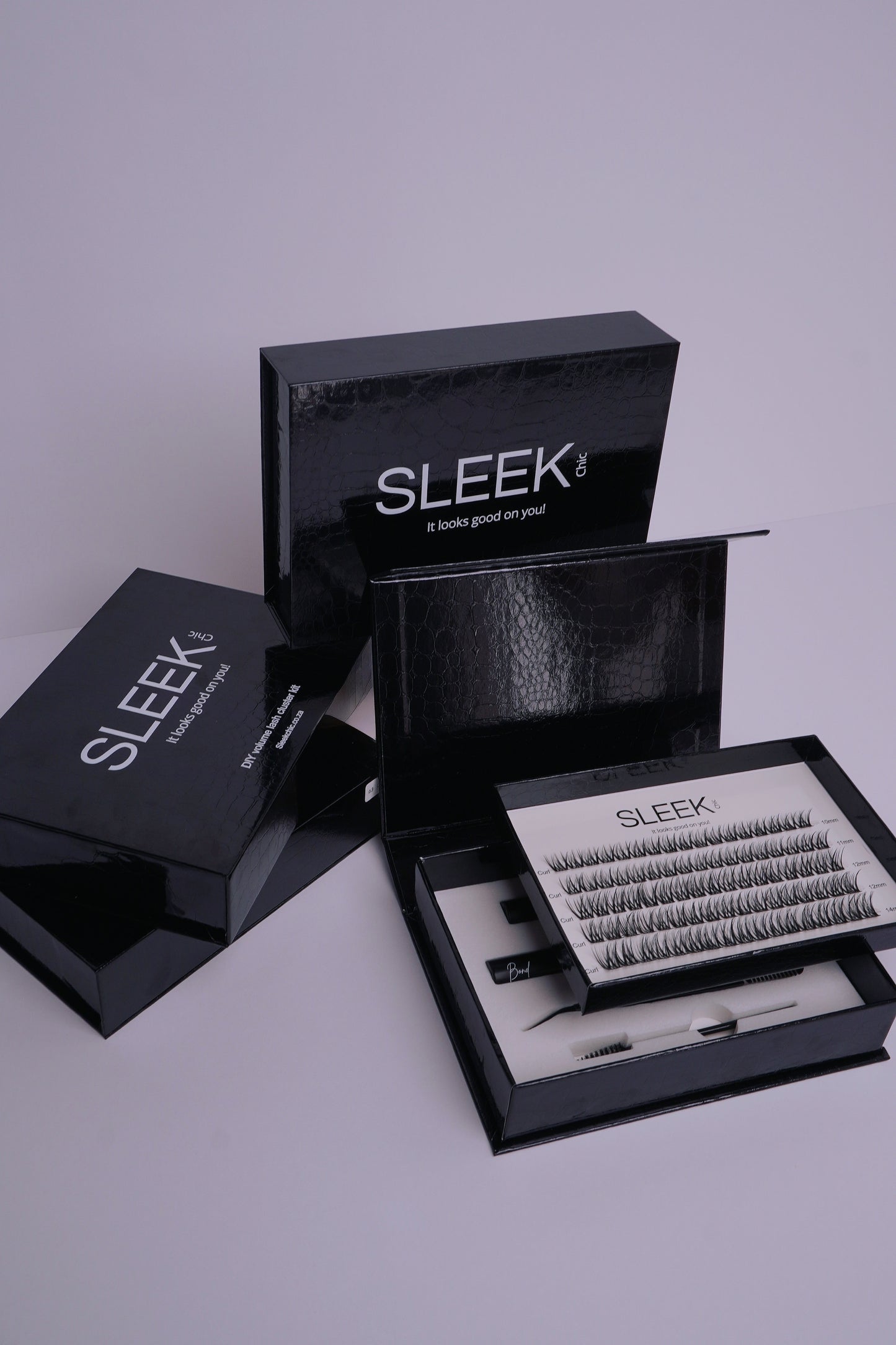 Sleek Chic DIY Lash Kit – Natural Classic (C Curl)