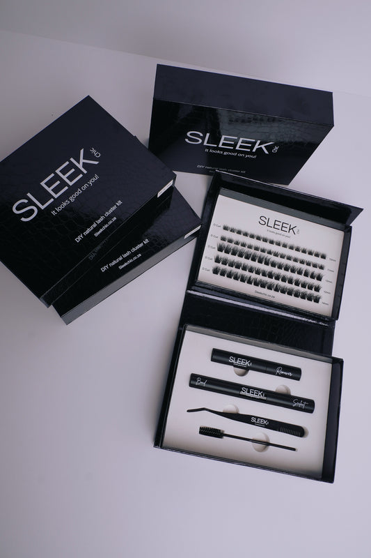 Sleek Chic DIY Lash Kit – Fluffy Volume (D Curl)