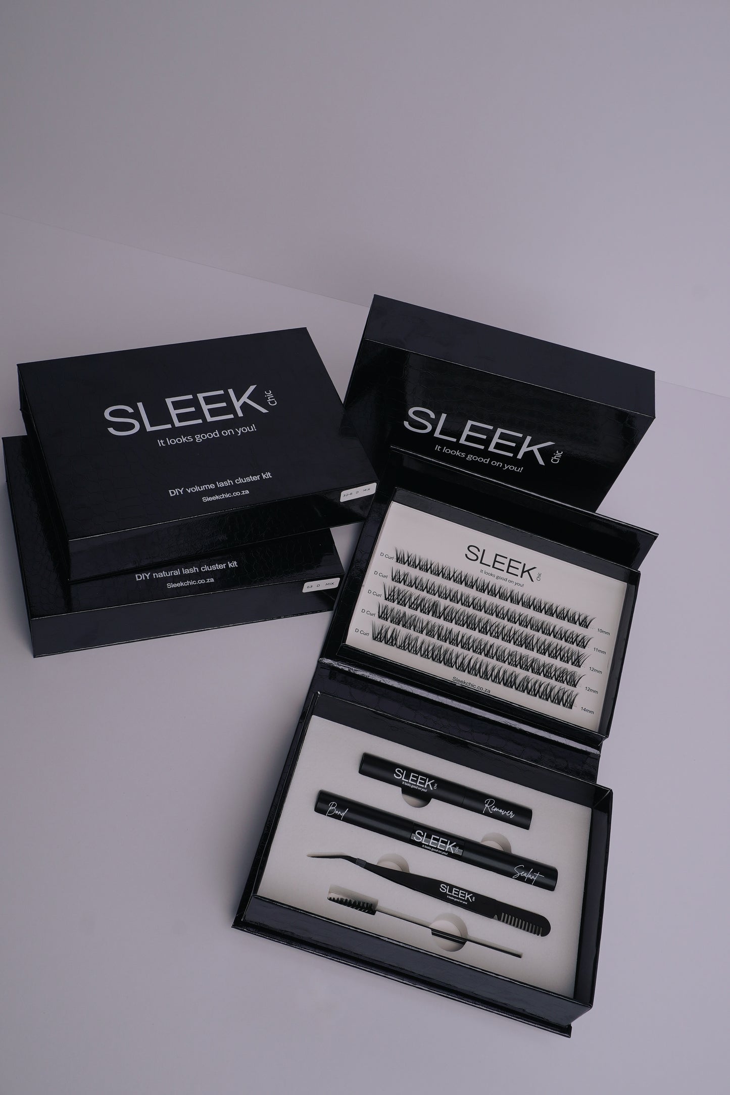 Sleek Chic DIY Lash Kit – Natural Classic (D Curl)