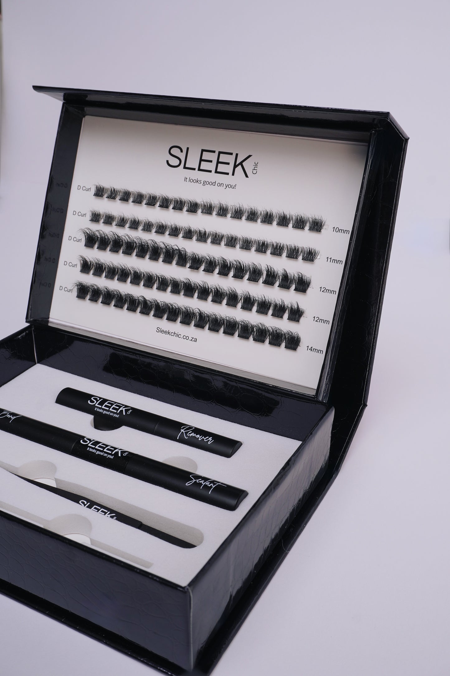 Sleek Chic DIY Lash Kit – Fluffy Volume (D Curl)